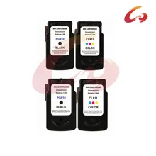 4 stücke pg-810 cl-811 tintenpatrone für canon pg 810 xl cl 811 xl für canon ip2770 ip2772 mx328 mx338 mx347 mx357 drucker
