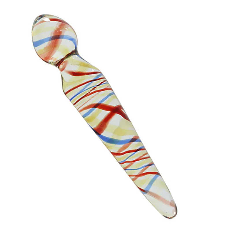 Sex Products Glass font b Dildos b font Anal Butt Plug Anus Beads Stimulator Massager Erotic