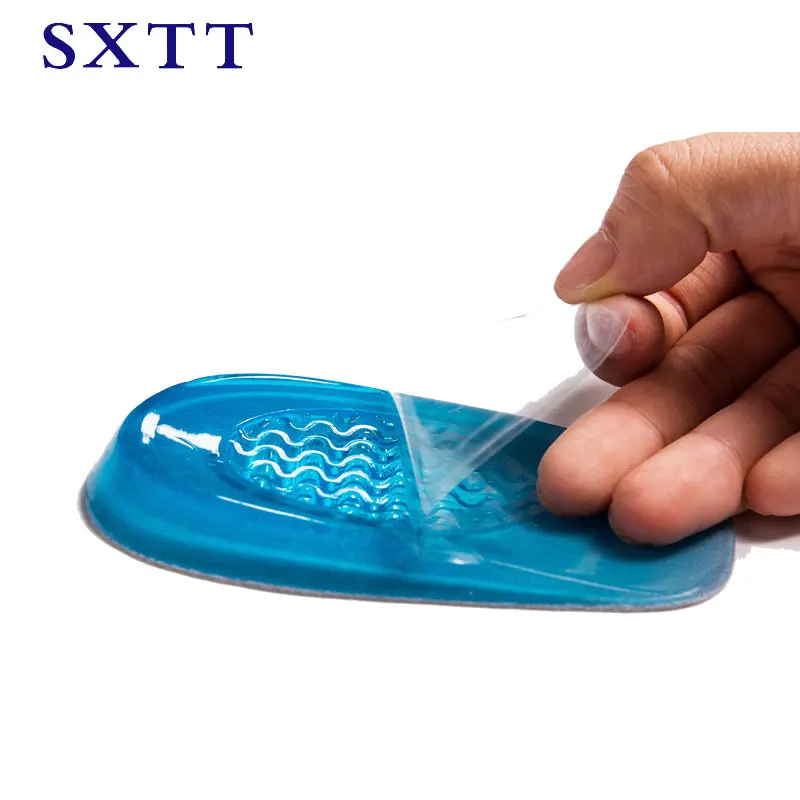 SXTT новые силиконовые гелевые ортопедические стельки накладка на заднюю часть