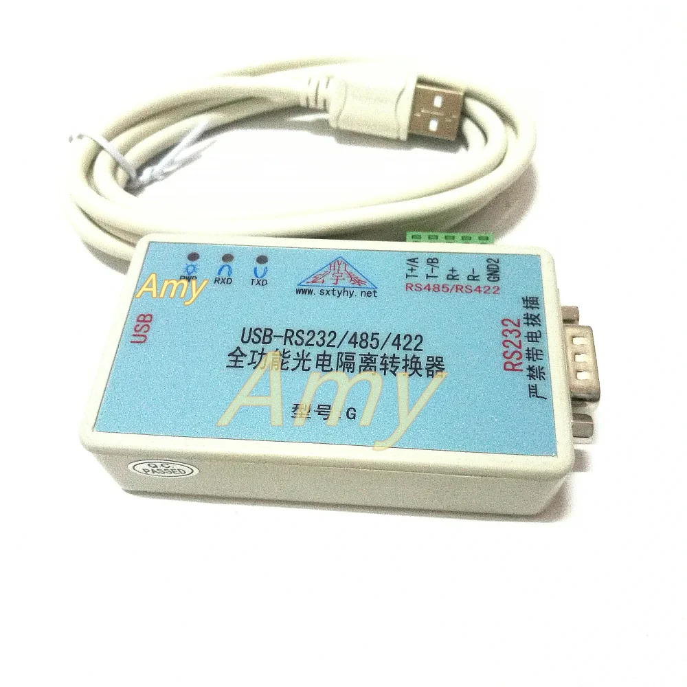 USB к RS232/422/485 полнофункциональная Улучшенная фотоэлектрическая изоляция DB9 pin