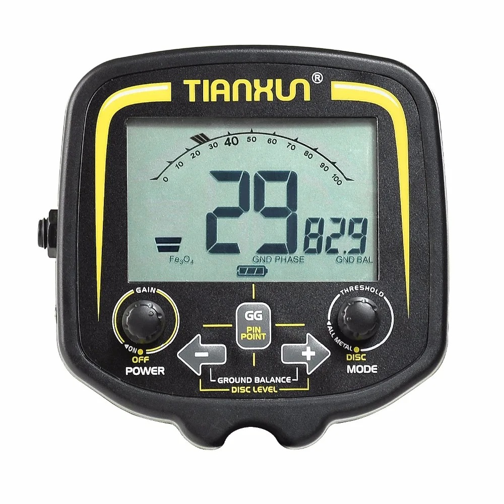 TIANXUN Высокочувствительный подземный металлоискатель TX850 большая катушка