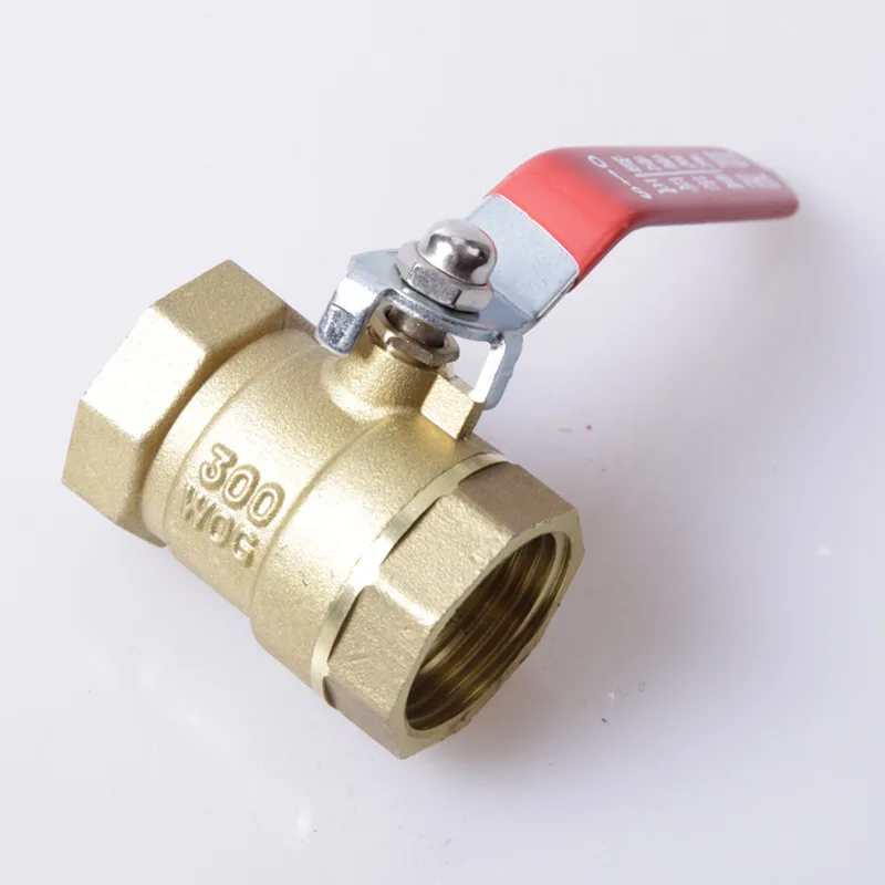 factory Supply 216 copper ball valve double inner wire ball valve 4