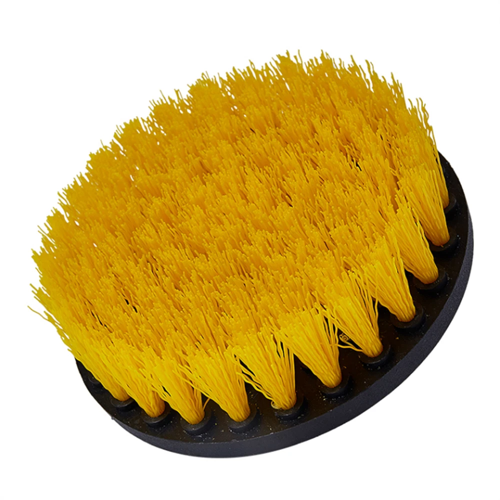 2 3.5 4 5 inch Drill Power Scrub Clean Brush For Leather Plastic Wooden Furniture Car Interiors Cleaning Power Scrub, Yellow 2 3.5 4 5 inch Drill Power Scrub Clean Brush For Leather Plastic Wooden Furniture Car Interiors Cleaning Power Scrub, Yellow