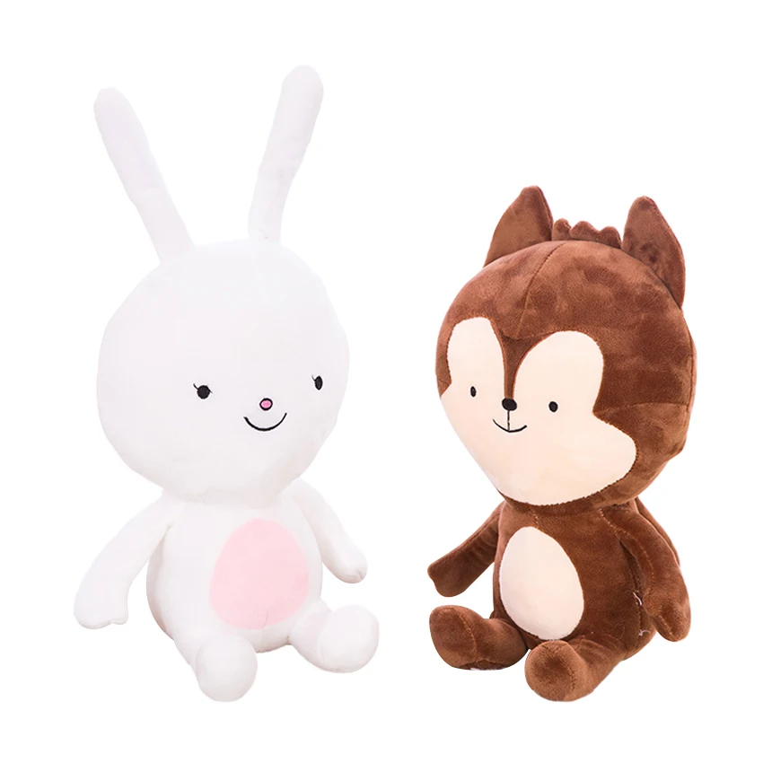 

1PC 8''20cm Descendants of the Sun Plush Toys, Fox and Rabbit Plush Toy Stuffed Animal Doll For gift Birthday Gift for Girls
