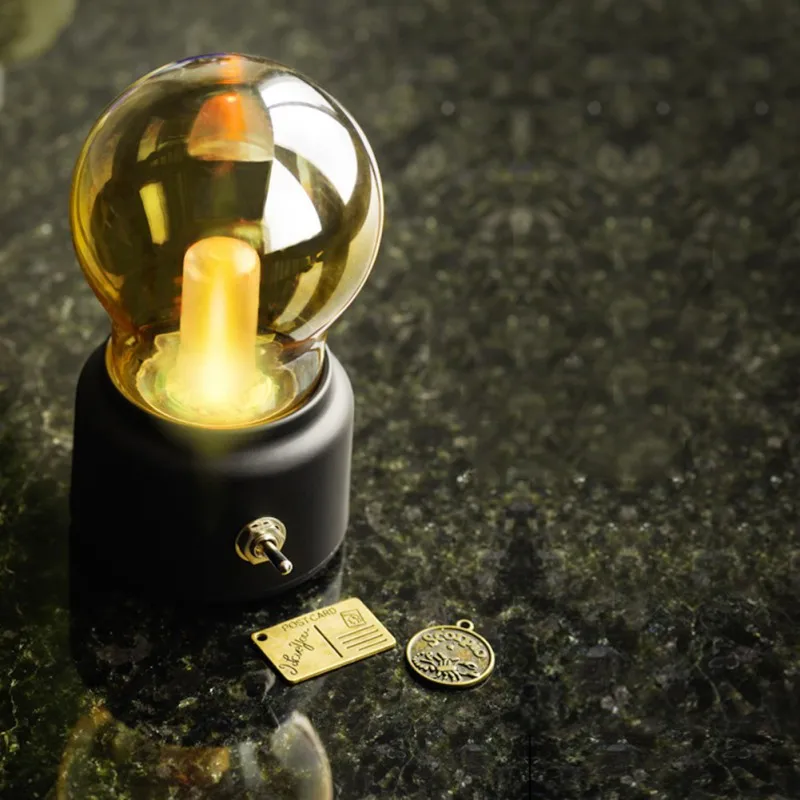 Новый светодиодный ночник с питанием от USB 5 в постоянного тока 500 мА ретро