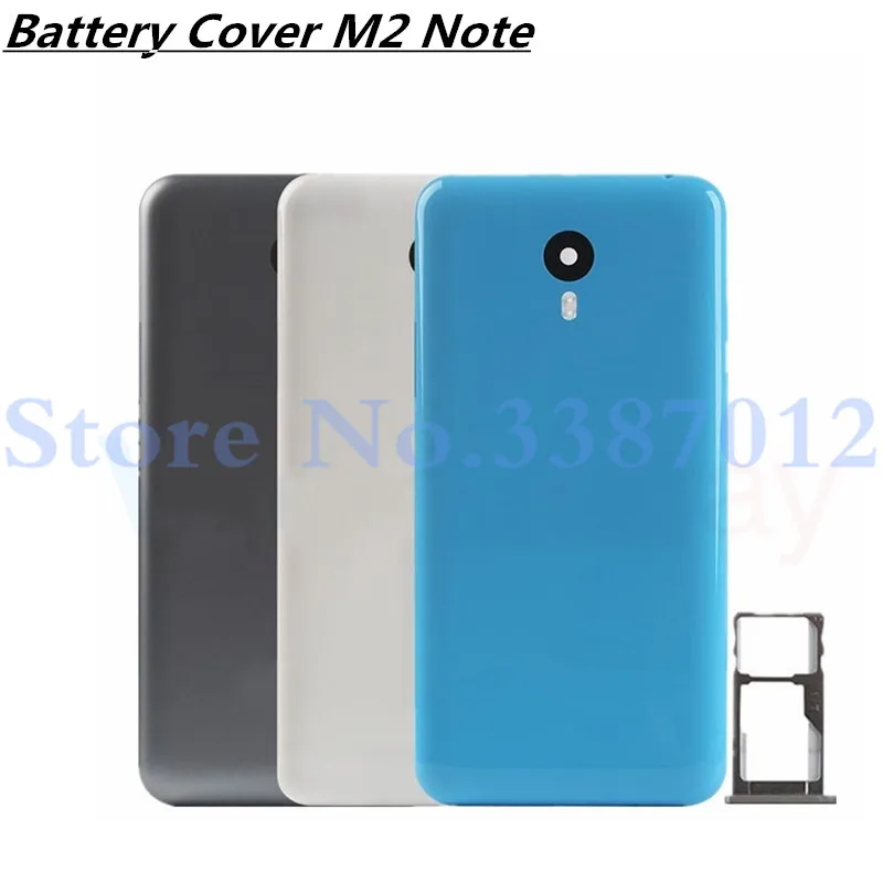 

Original SIM Card Battery Cover For Meizu M2 Note Back Housing Cover Case For Meizu M2 Note Replacement Parts