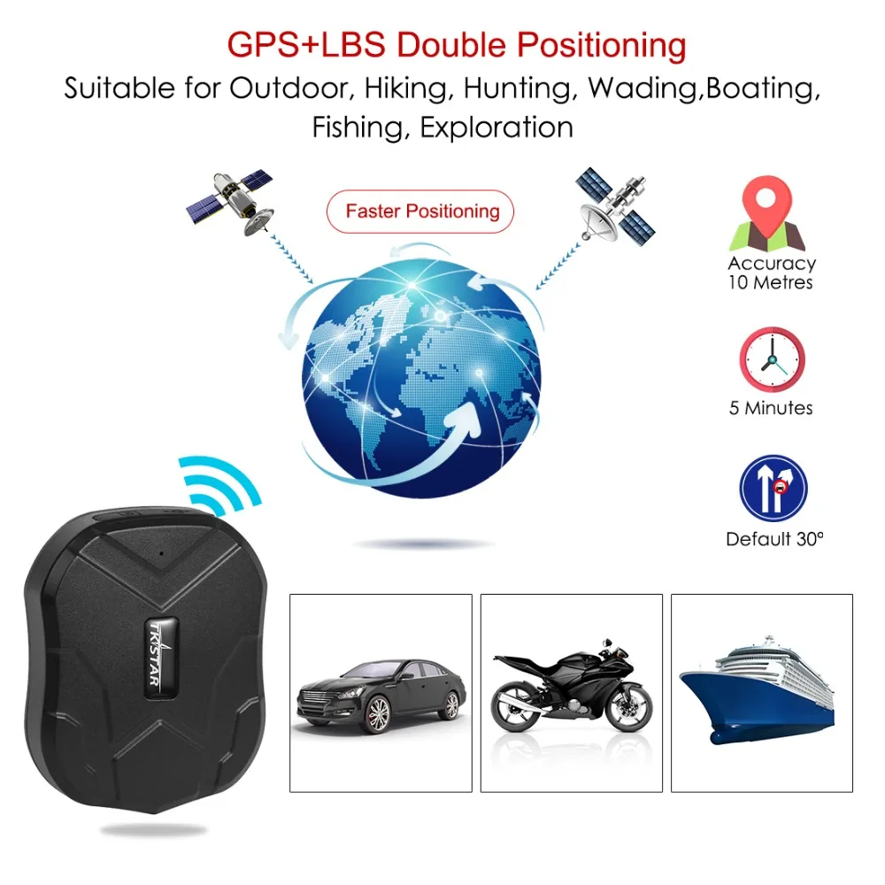 TKSTAR 3G Автомобильный GPS трекер 60 дней в режиме ожидания магнит локатор
