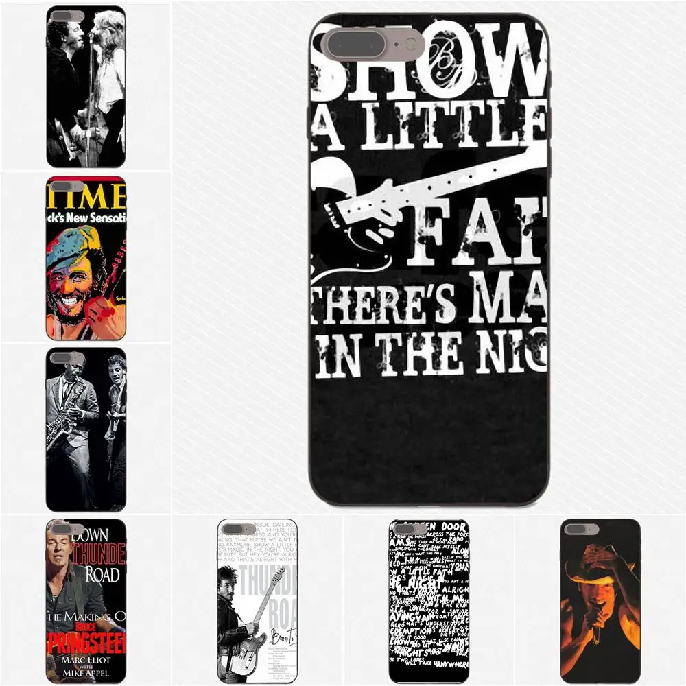 

Soft Phone Cover Case Bruce Springsteen - Thunder Road Black Back For Xiaomi Mi Mix Max Note 2 2S 3 5X 6 8 SE A1 Play F1