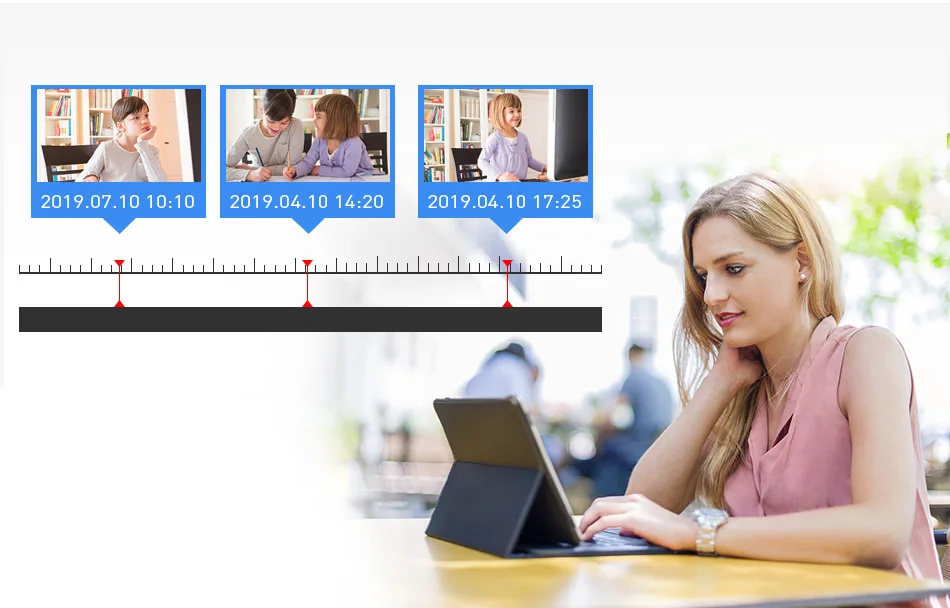 Hiseeu Беспроводная система видеонаблюдения 1080P 8ch 2MP ip-камера аудио Водонепроницаемая уличная система безопасности комплекты видеонаблюдения