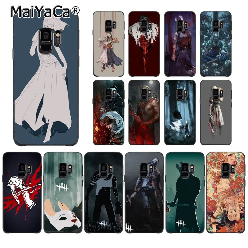 MaiYaCa Dead by Daylight черный мягкий чехол для телефона Samsung S9 plus S5 S6 S6edge S6plus S7 S7edge S8