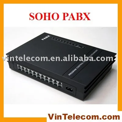 3CO+ 8Ext-SOHO PBX/Small PBX/Mini PABX/телефонная система/PABX-для малого бизнеса решение
