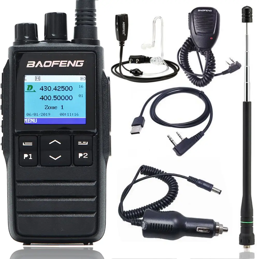 Портативная рация Baofeng DM-1703 Digital Walkie Talkie Dual Time Slot tier 1 &amp 2 ii DMR Digital/Analog DM1703 Ham |