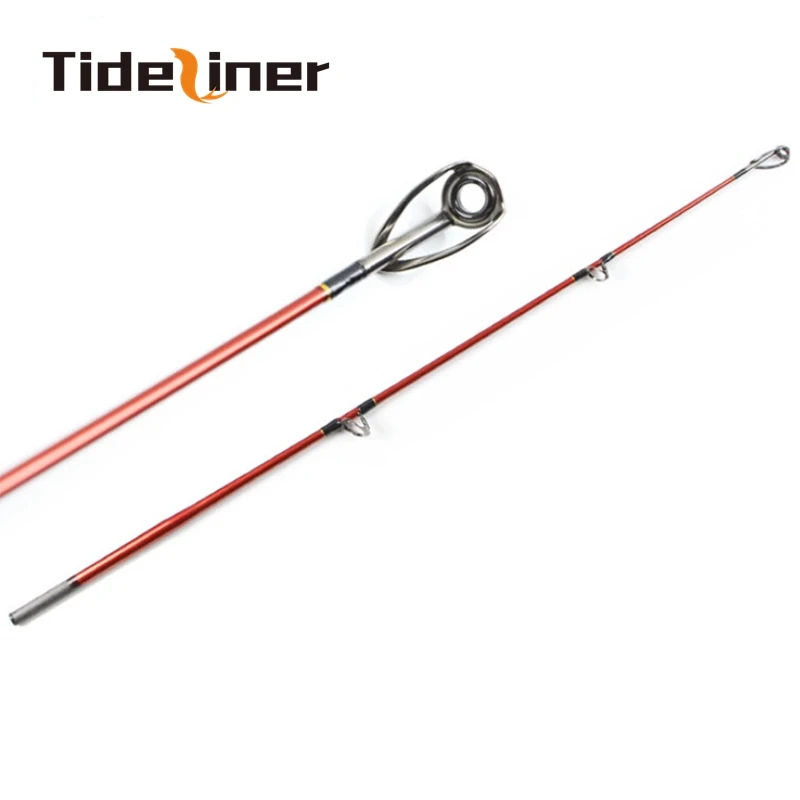 spinning jigging Boat trolling fishing Rod 1.8m 2.1m Carbon fiber rod 3 sections 30-50LB fishing pole tackle Free shipping