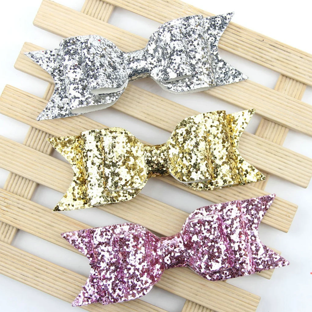 

Shiny Sequins Big Bowknot Barrette 1PC Hairpin Hair Clip Lady Girl Style Accessories Twinkle Paillette Hairgrip Fashion Headwear