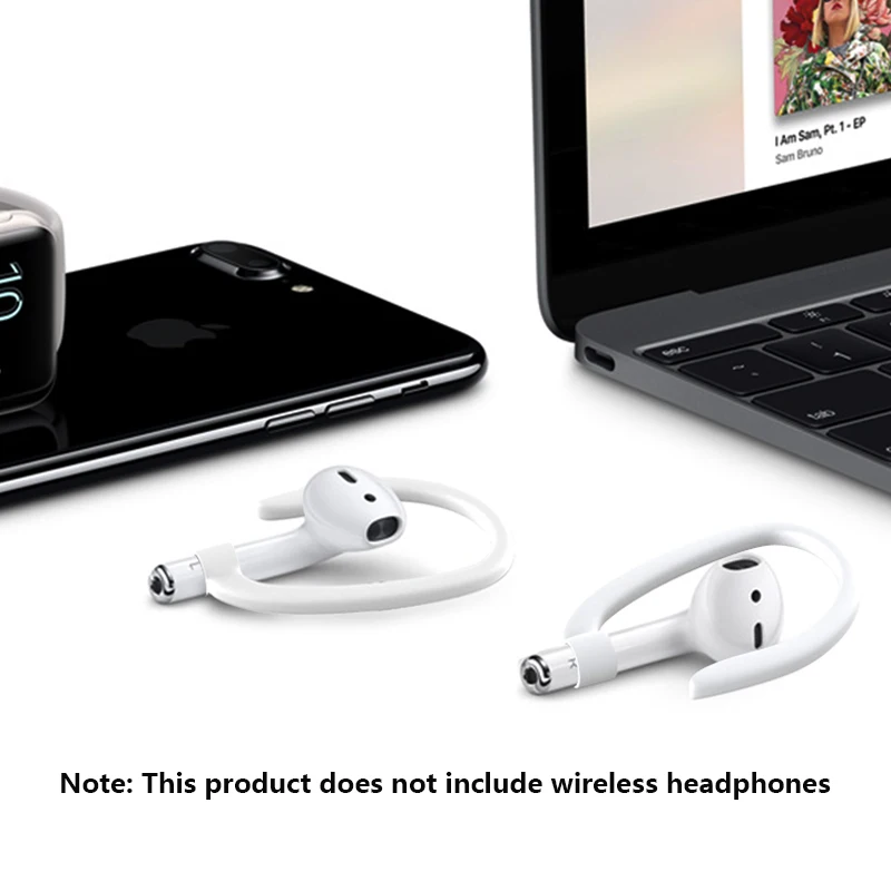 Protective Earhooks Holder Secure Fit Hooks for Airpods Apple Wireless Earphone Accessories Silicone Sports Anti-lost Ear Hook