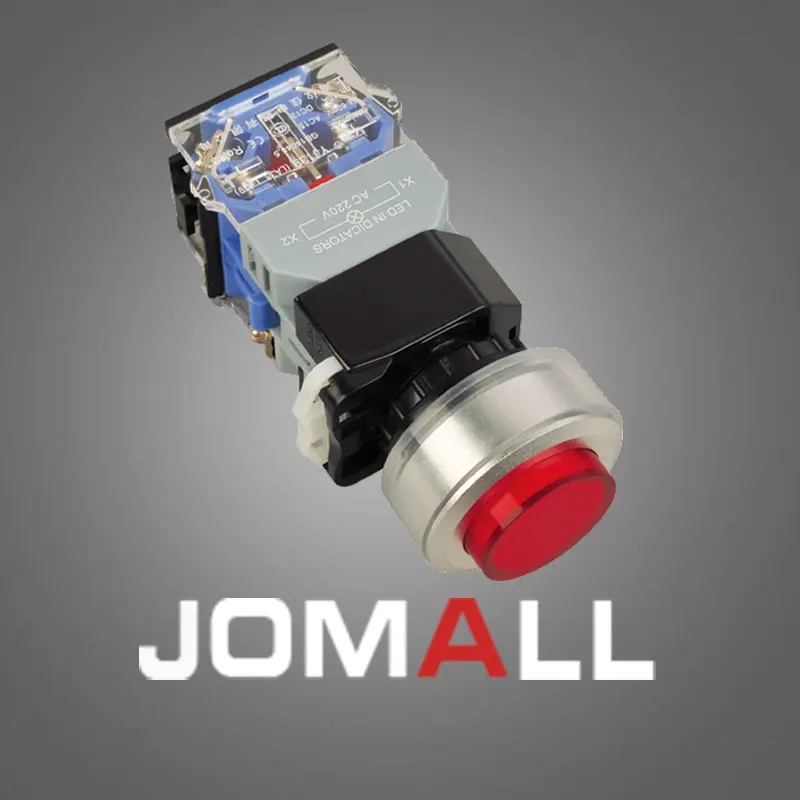 

LA38-11MZSD/30 illuminated mush room maintained push button switch