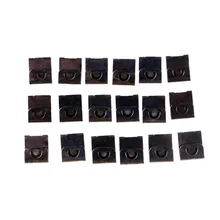20 шт./компл. 14x17 мм Вешалки зажимы для фиксации крепежных крючка для рамки для фотографий стены искусства черный