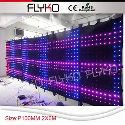 P10 2x6 м стадии светодиодный экран видеоэкран
