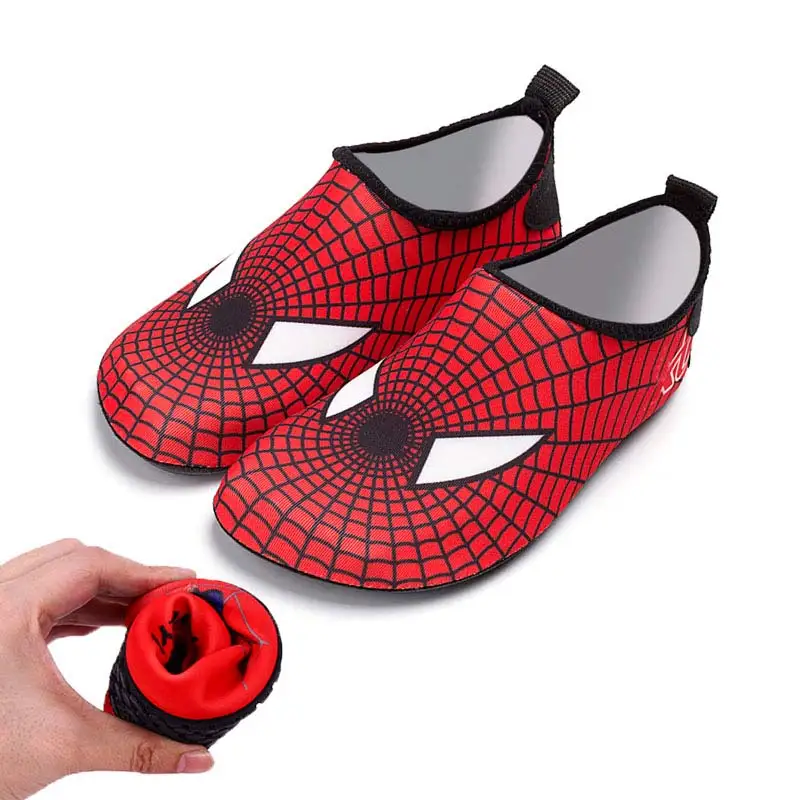 

Lovers Quick-Dry Water Shoe Men Lightweight Swimming Aqua Sock Spider-Man Mutifunctional Barefoot Beach Pool Surf Yoga Shoes