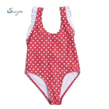 

Bowknot girls swimwear 2020 swimming suit V-neck girls one piece swimsuit bather children kids bathing suit monokini 111