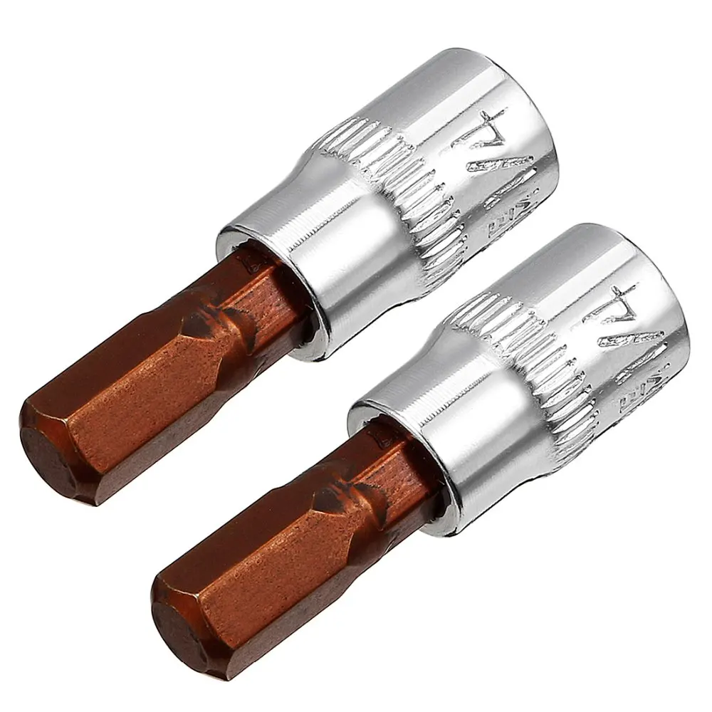 

UXCELL 2Pcs 1/4-Inch Drive 7mm Hex Bit Socket, S2 Steel for Superior Hardness Great Rust Resistant Hot Sale