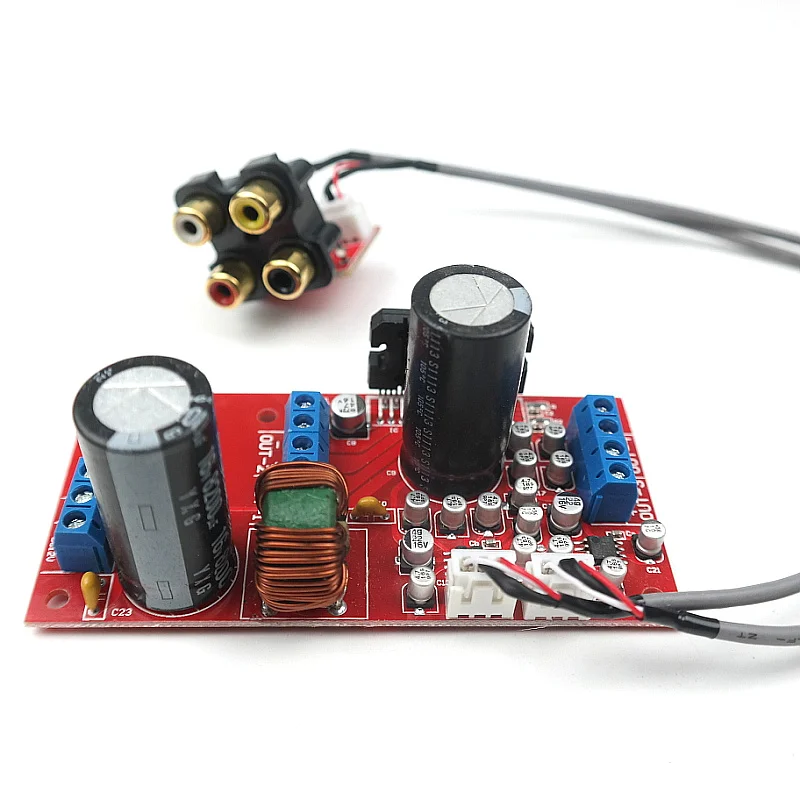 

DC10-15V TDA7850 car amplifier board 4 channel 4 X 50W With BA3121 noise reduction function
