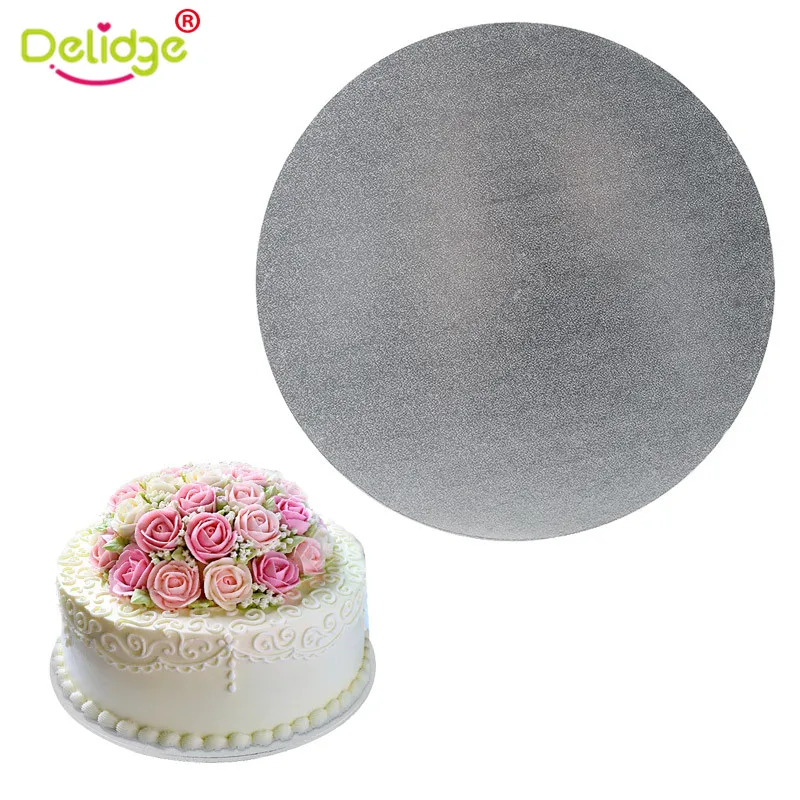 

Delidge 1pc Wood Cake Bottom Care 2 Sizes Round Pastry Mat Baking Tray Wedding Birthday Party Cake Bakery Baking Bakeware Tools
