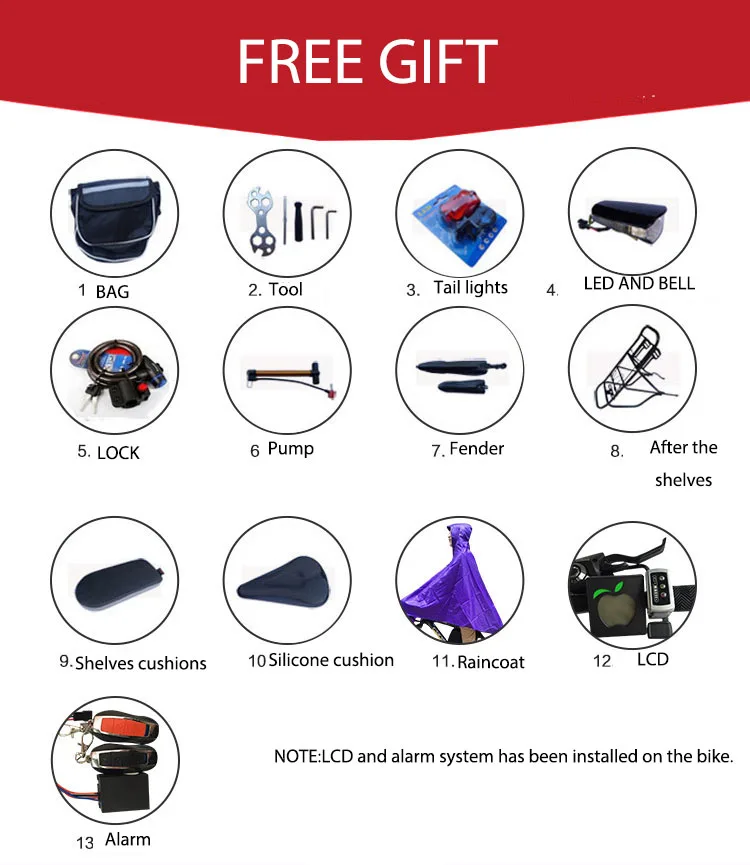 Perfect 26inch Hydraulic disc brake 27speed electric mountain bike 48V lithium battery smart electric bicycles 500W motor aluminum frame 0