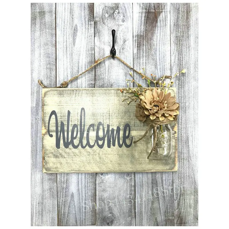 5d diy diamond painting door welcome icon full square 3D diamond mosaic