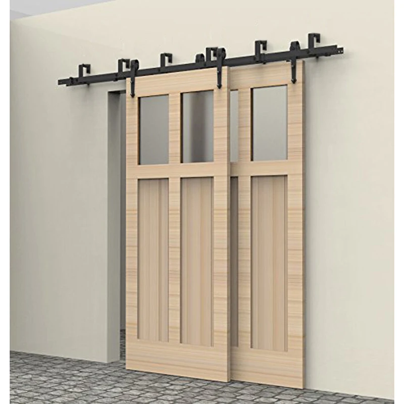 5 10FT rustic font b interior b font font b doors b font bypass sliding barn