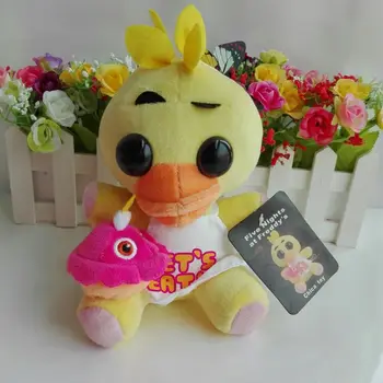 

1 PC 18CM 7"DUCK CHICA FIVE NIGHTS AT FREDDY'S FNAF PLUSH TOYS kids toys nano dolls soft toy