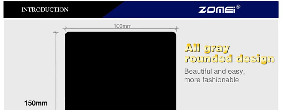 Zomei 150*100 мм ND ND2 ND4 ND8 ND16 квадратный держатель фильтра нейтральной плотности 16 шт. чехол переходное кольцо 67 мм 72 мм 77 мм 82 мм
