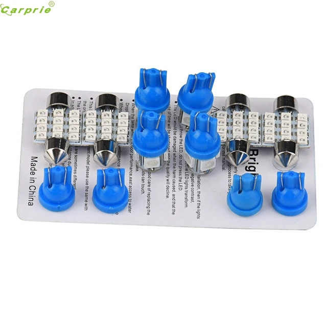 Auto Led Bulb12 PCS Blauwe led verlichting T10 & 31mm Dome Kaart ... Auto Led Bulb12 PCS Blauwe led verlichting T10 & 31mm Dome Kaart ...