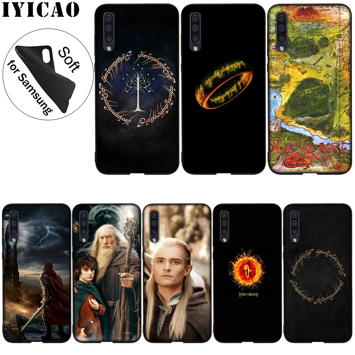 IYICAO Властелин Колец Хоббит Мягкий силиконовый чехол для Samsung Galaxy A70 A60 A50 A40 A30 A20 A10