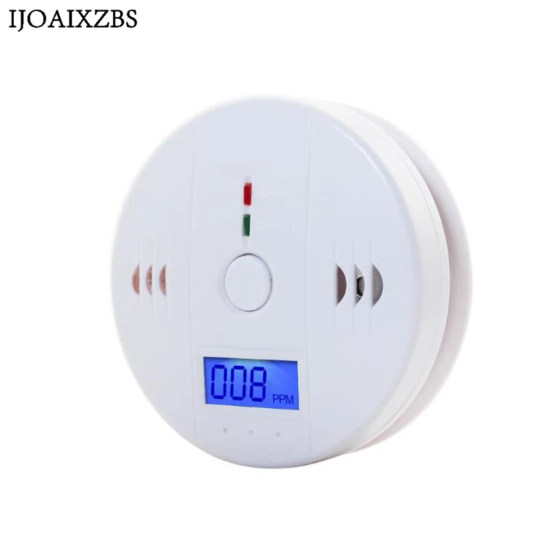 

LCD CO Sensor Work alone Built-in 85dB siren sound Independent Gas Carbon Monoxide Poisoning Warning Alarm Detector
