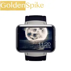 Горячие dm98 часы smart bluetooth телефона MTK6572 с 2 г/3G SIM Камера ОС Android 5.1 часы smartwatch наручные часы 900 мАч GPS Wi-Fi