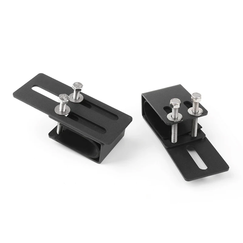 

Pair 2-2.7 Width Car Roof Rack Mount Bracket Clamps LED Work Lamp Bar Holder !