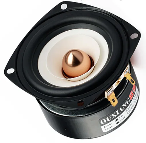 

Ultra-high performance 3-inch bullet head anti-magnetic square full-range stereo bass HIFI speaker For car Home desktop audio