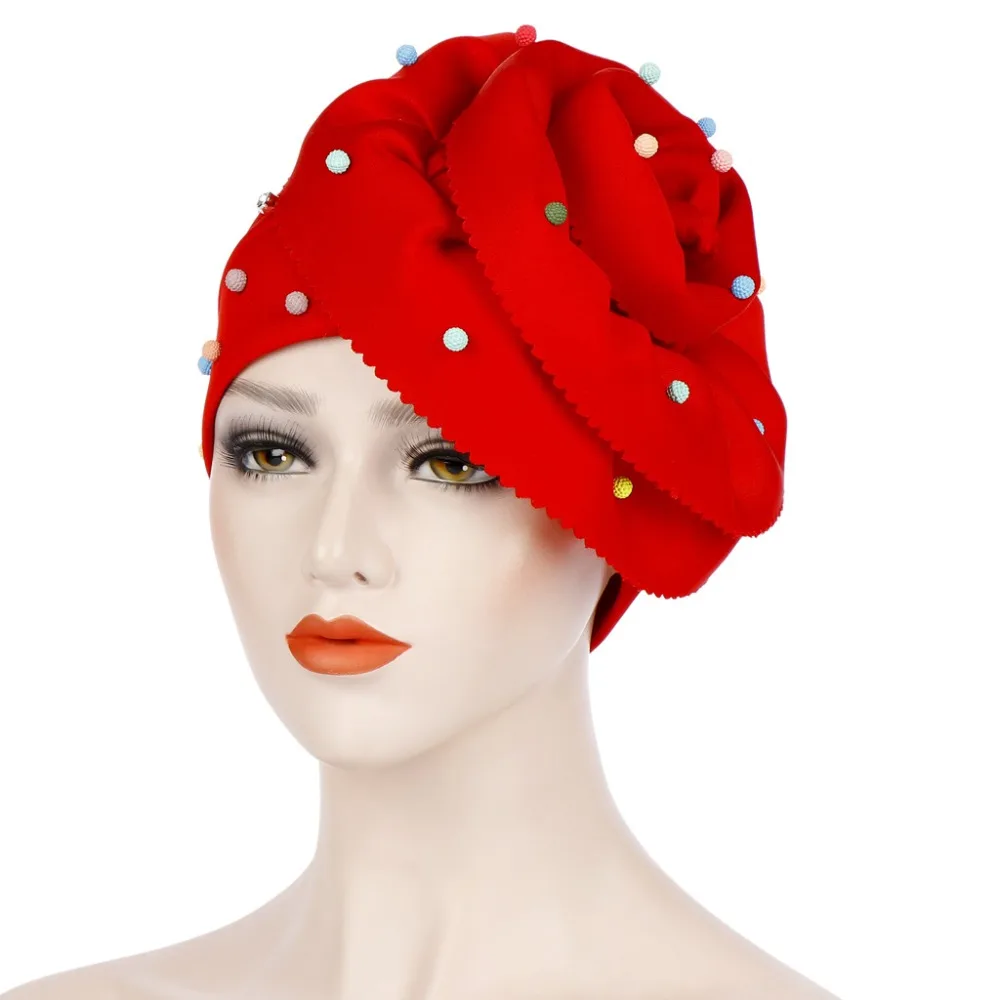 2019-New-Women-Bead-Cotton-Big-Flower-Turban-Hats-Cancer-Chemo-Beanies-Cap-Hijab-Pleated-Wrap(1)