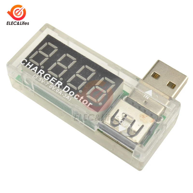 Usb Current Voltage Detector Tester Volt Amp Meters Lcd Digital