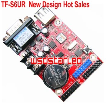 

TF TF-S6UR USB+Serial port LED controller 1280*16 1*HUB08 & 2*HUB12 Single & Dual color LED controller card 5pcs/lot