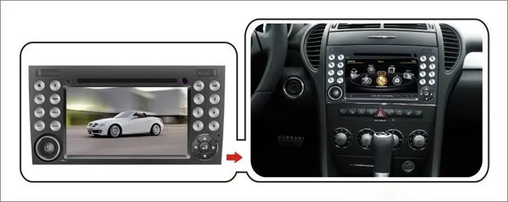 Liislee для Mercedes Benz SLK R171 2004~ 2011 Автомобильная Радио Аудио Видео Стерео dvd-плеер gps Navi навигация S160 мультимедийная система
