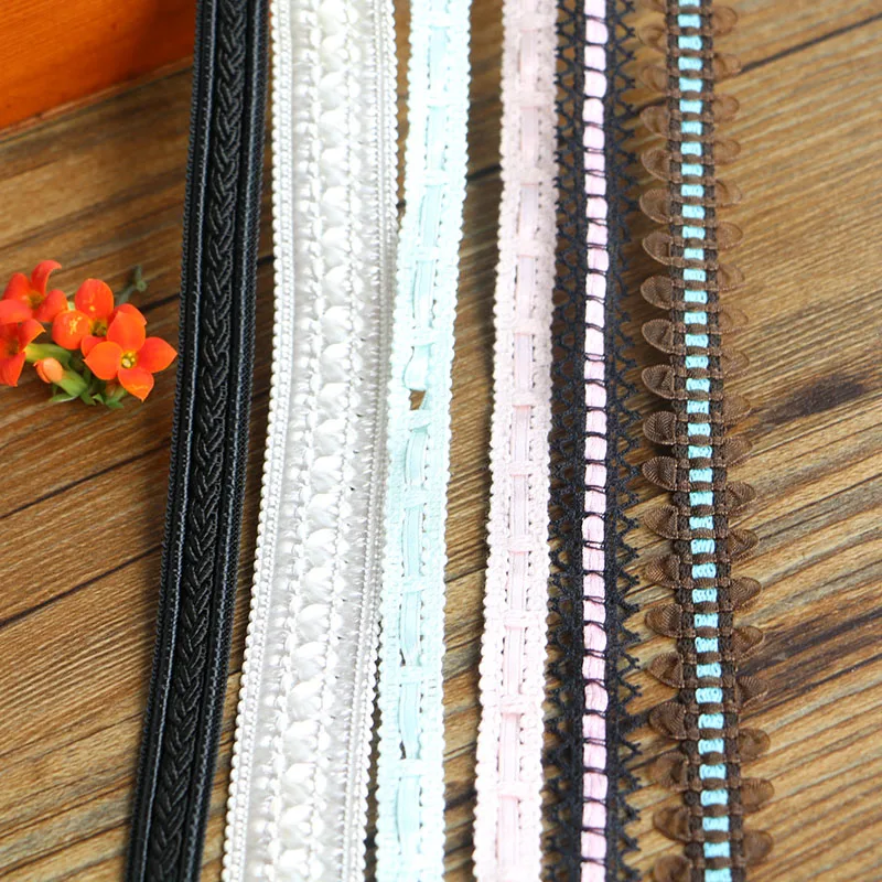 

Random mixed 10 yards Gold code fashion DIY gold lace weave pattern exquisite handmade DIY accessories