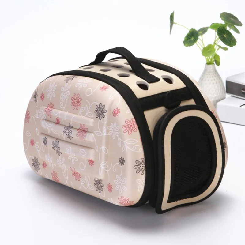 36-22-20cm beige Сумка для переноски собак Портативный кошки сумки складная дорожная сумка щенок переноски сетчатые Наплечные сумки для животных 022 - Цвет: 36-22-20cm beige