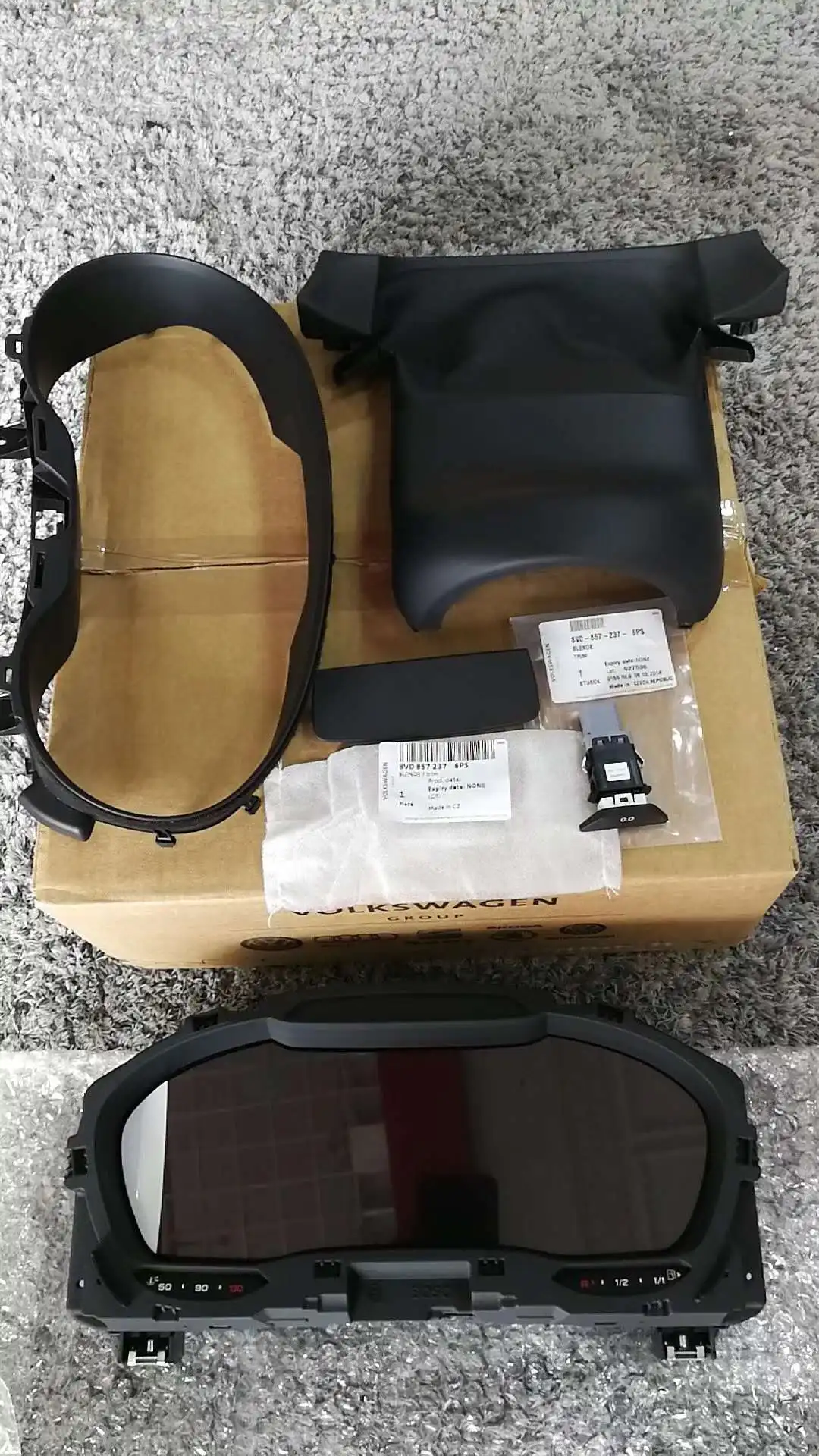 Для Audi A3 S3 RS3 Спидометр 8V0 920 790 Combi инструмент цифровой LCD виртуальный кластер MMI