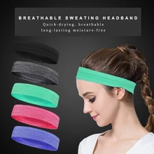 Спортивная повязка на голову Бесшовные повязка пояс для пота пояс для волос подходит для мужчин и женщин для бега