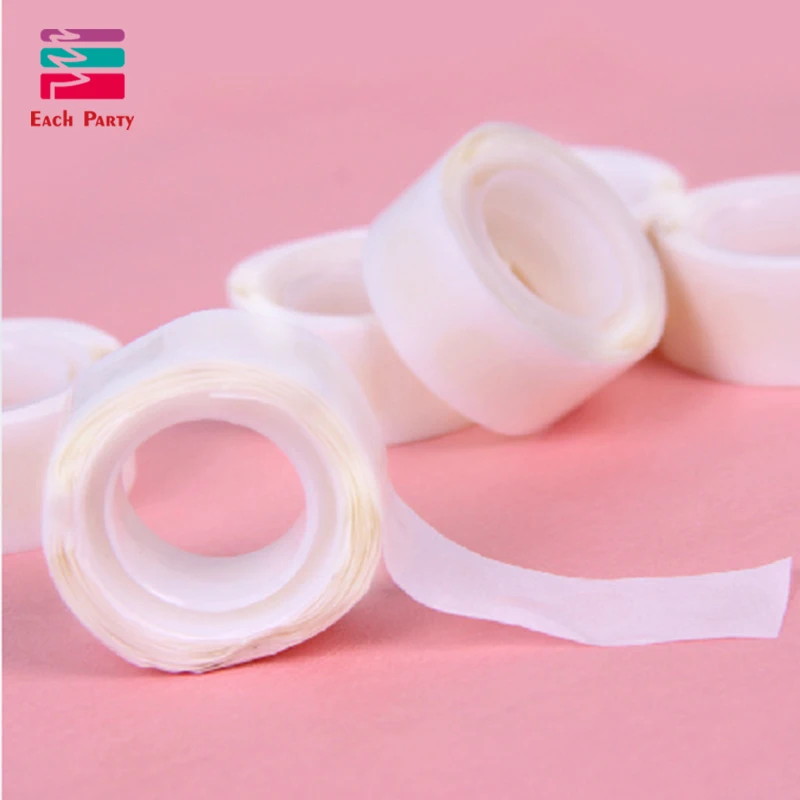 

100pcs/lot Balloons Glue Point Foil latex balloon fix gum air ballsWedding Supplies party birthday decorantions