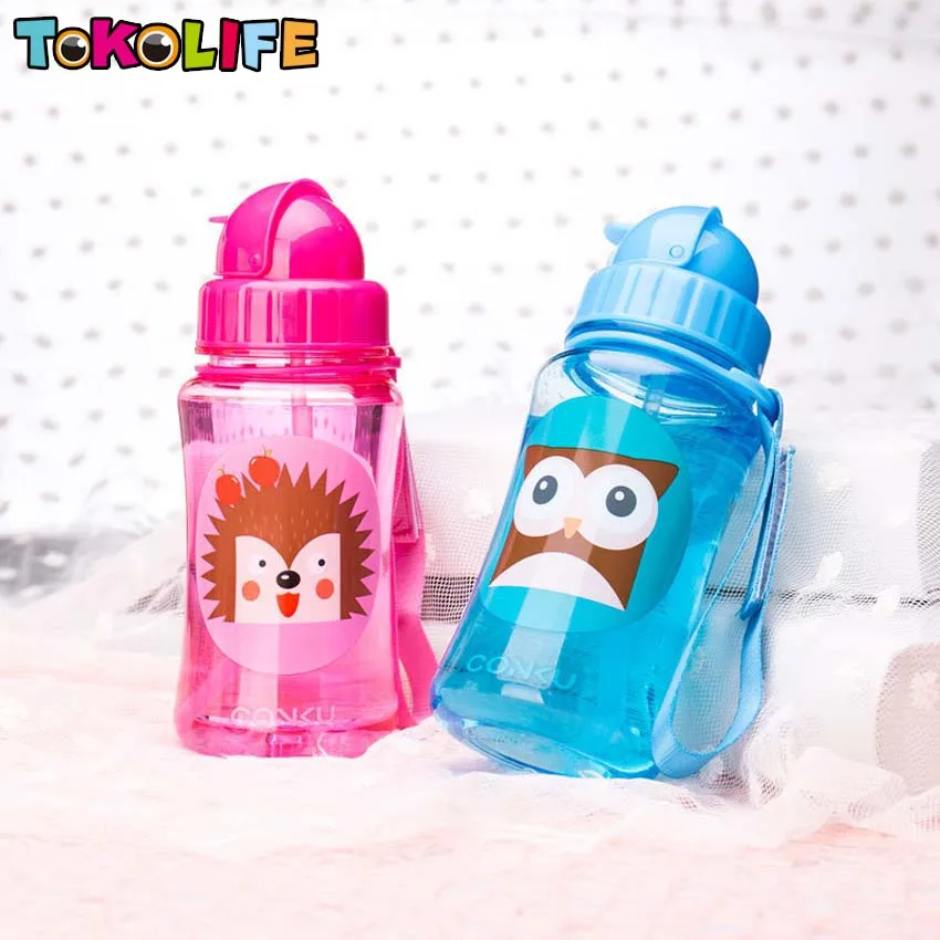 

Child Drinking Bottle for Water Sport Feeding Plastic Tumbler Leak Proof Baby Water Feeding Bottle Kid Bottles With Straw