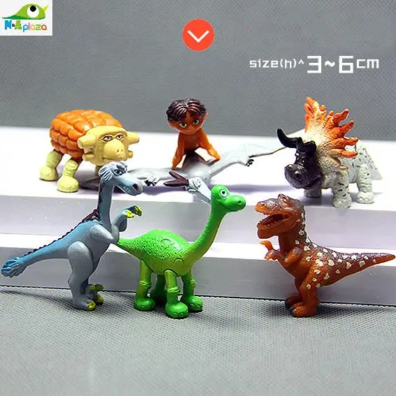 

Cartoon The Good Dinosaur Spot and Arlo PVC Action Figure Collection Model Kids Toy Doll Christmas Gift Home Decoration 2015 New