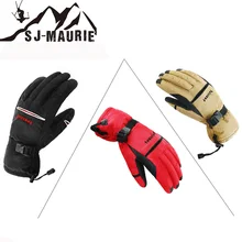 Лыжные перчатки SJ-Maurie для занятий спортом на открытом воздухе с сенсорным экраном, ветрозащитные перчатки для езды на велосипеде, походов, мотоциклистов, полный палец, перчатки для мужчин и женщин
